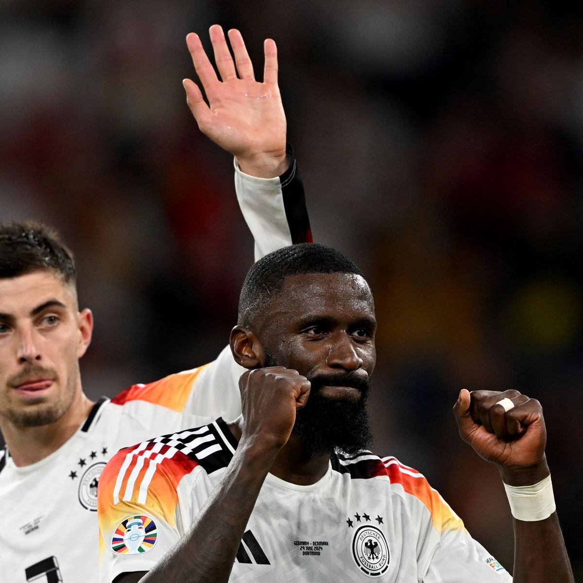 Kai Havertz und Antonio Rüdiger sind Vize-Kapitäne im DFB-Team. (Archivbild) - Foto: Bernd Thissen/dpa