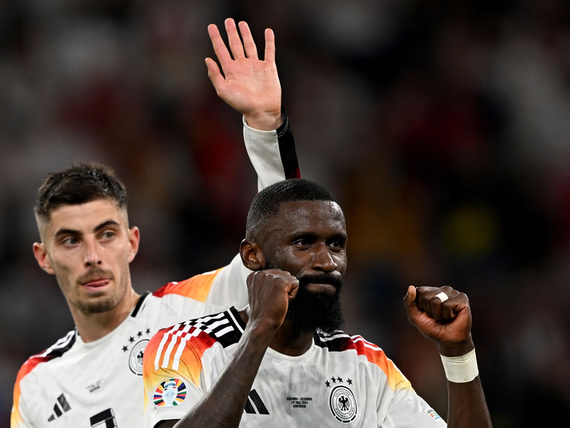 Kai Havertz und Antonio Rüdiger sind Vize-Kapitäne im DFB-Team. (Archivbild) - Foto: Bernd Thissen/dpa