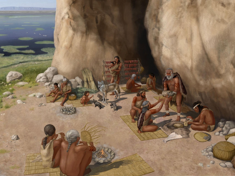 In zwei Studien belegen Forscher die weite Verbreitung der Hunde bereits vor Einführung der Landwirtschaft. - Foto: --/Kathryn Killackey/Springernature/dpa