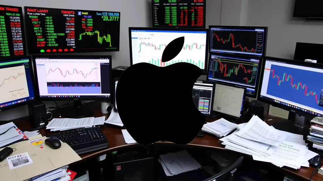 Apple: Fortaleza en el Mercado Móvil ante la Incertidumbre en Inteligencia Artificial Illustration mit AI erstellt übermittelt durch boerse-global.de