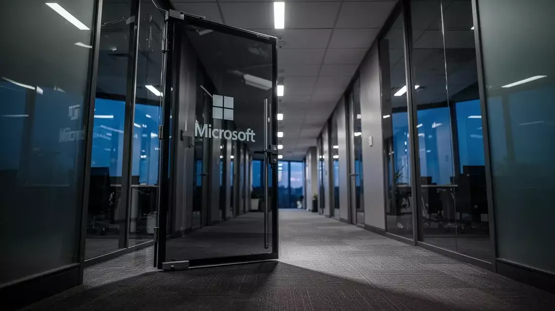 Microsoft Aktie: Unter Druck - Bild: über boerse-global.de