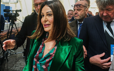 Italiens bisherige Tourismusministerin Daniela Santanchè hat ihren Rücktritt erklärt. (Archivbild)  - Foto: Antonio Balasco/LPS via ZUMA Press Wire/dpa