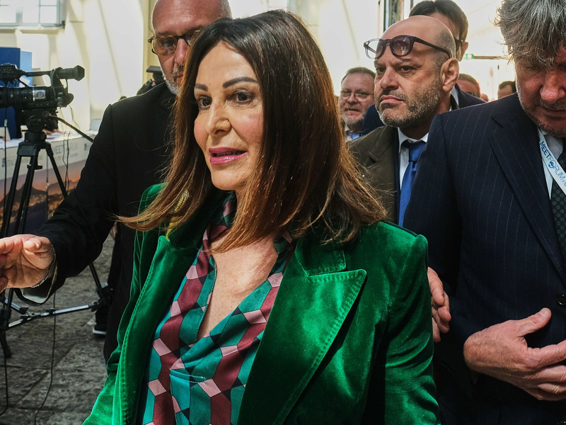 Italiens bisherige Tourismusministerin Daniela Santanchè hat ihren Rücktritt erklärt. (Archivbild)  - Foto: Antonio Balasco/LPS via ZUMA Press Wire/dpa
