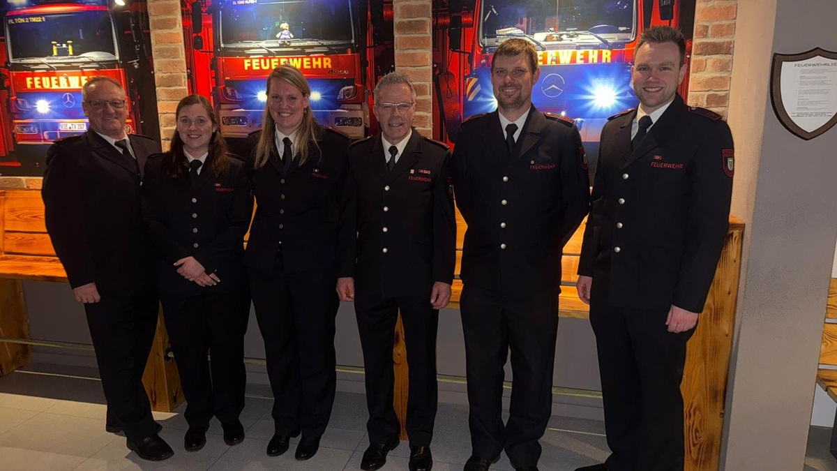 FW Tönisvorst: Jahreshauptversammlung des Musikzuges der Freiwilligen Feuerwehr Tönisvorst - Foto: presseportal.de