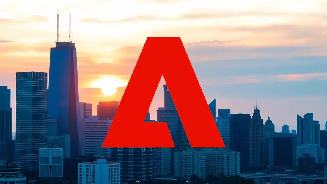 La Paradoja de Adobe: Resultados Sólidos, Cotización a la Baja Illustration mit AI erstellt übermittelt durch boerse-global.de