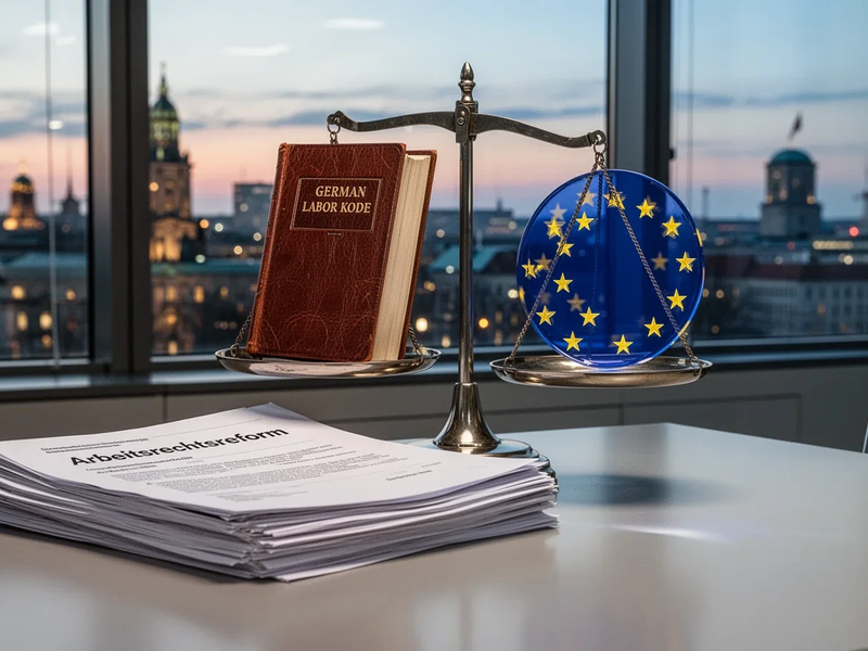 Arbeitsrecht 2026: Deutschland im Umbruch - Foto: über boerse-global.de