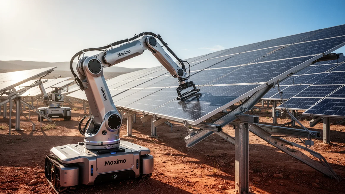 Maximo erreicht 100-Megawatt-Meilenstein mit Solar-Robotern - Foto: über boerse-global.de