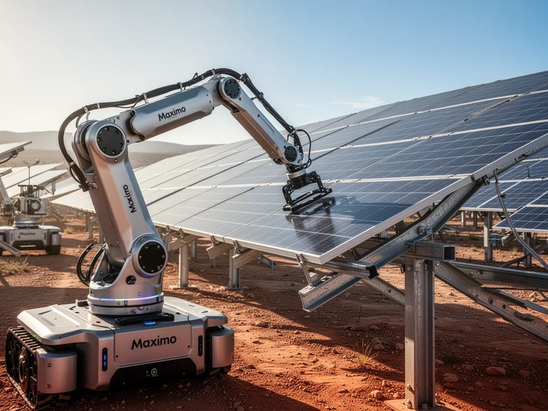 Maximo erreicht 100-Megawatt-Meilenstein mit Solar-Robotern - Foto: über boerse-global.de