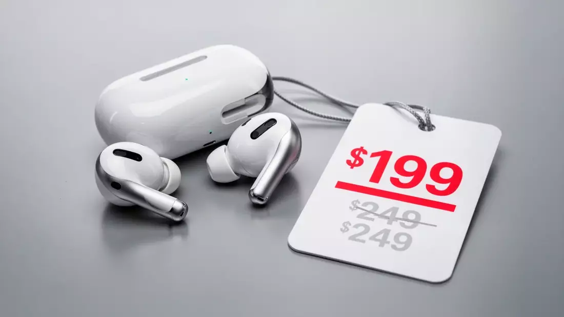 AirPods Pro 3: Apple-Kopfhörer erreichen historischen Tiefstpreis Illustration mit AI erstellt übermittelt durch boerse-global.de