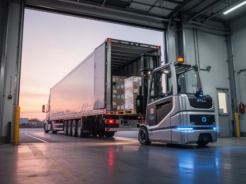 Still AXL 15 iGo: Der autonome Laderoboter für Lkw ist marktreif - Foto: über boerse-global.de
