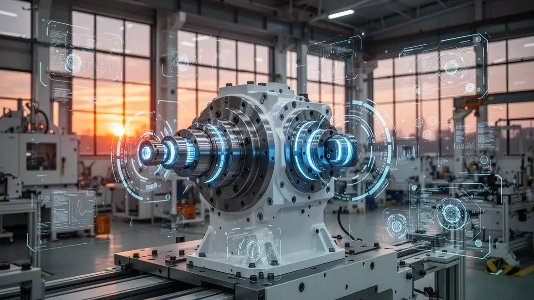 KI revolutioniert die industrielle Wartung Illustration mit AI erstellt übermittelt durch boerse-global.de
