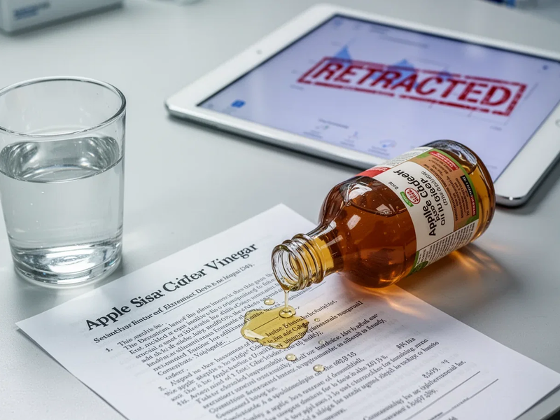 Apfelessig verliert seinen Abnehm-Mythos - Foto: über boerse-global.de