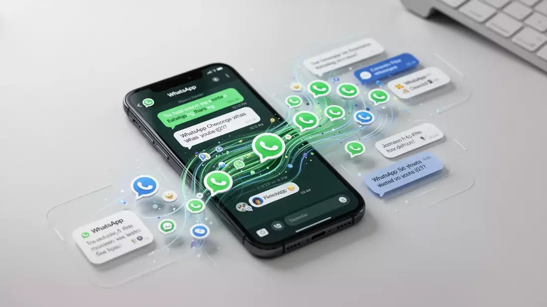 WhatsApp Plus: Neue Premium-Funktion revolutioniert Chat-Management Illustration mit AI erstellt übermittelt durch boerse-global.de