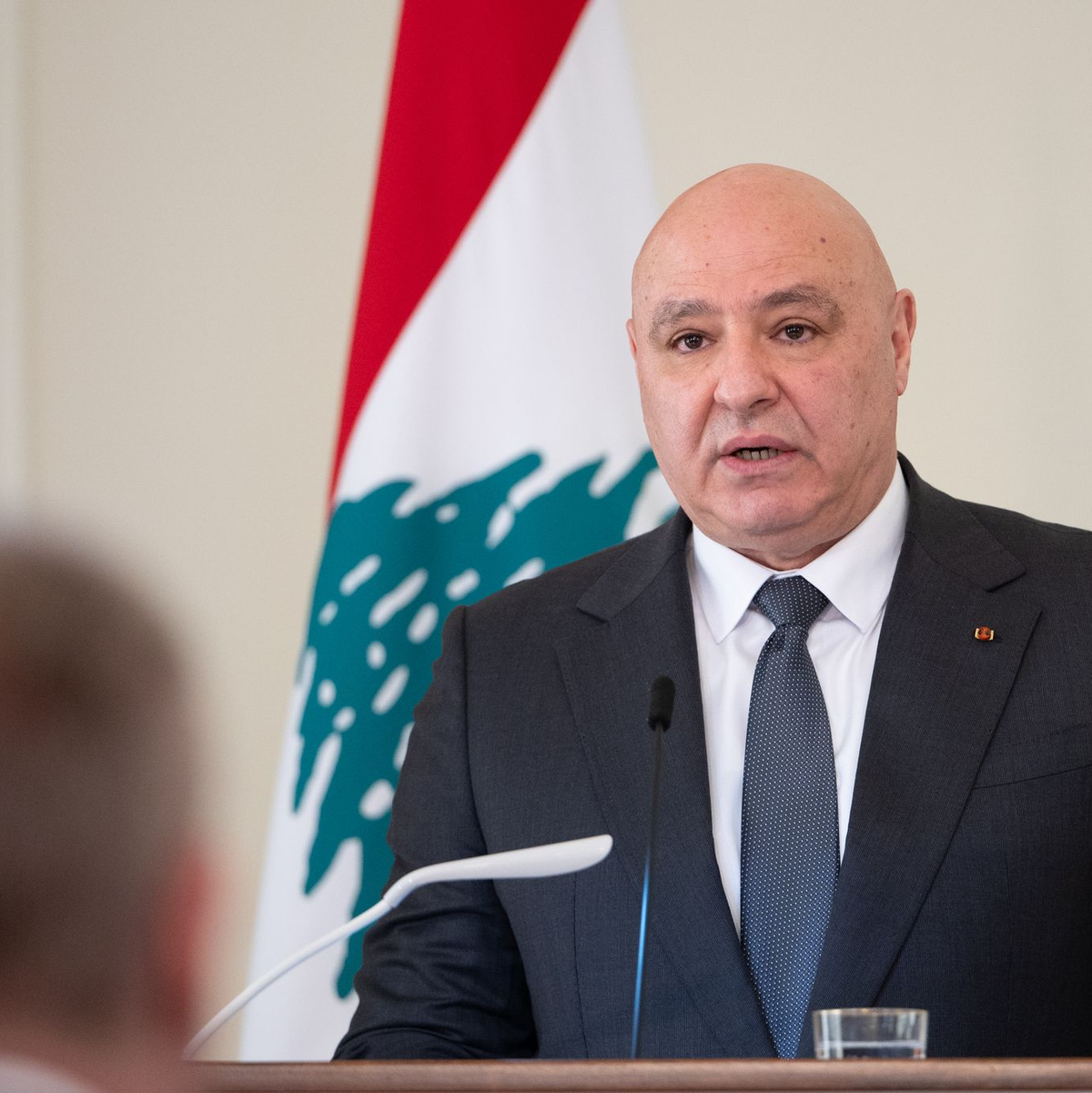 Libanons Präsident Joseph Aoun hat in der Vergangenheit Verhandlungsbereitschaft signalisiert. (Archivfoto) - Foto: Markus Lenhardt/dpa