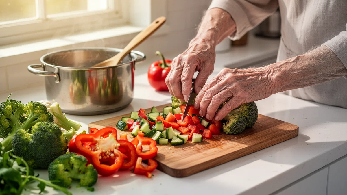Demenzprävention: Kochen und Ernährung als Gehirnschutz - Foto: über boerse-global.de
