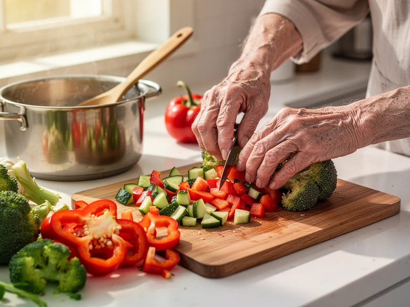 Demenzprävention: Kochen und Ernährung als Gehirnschutz - Foto: über boerse-global.de