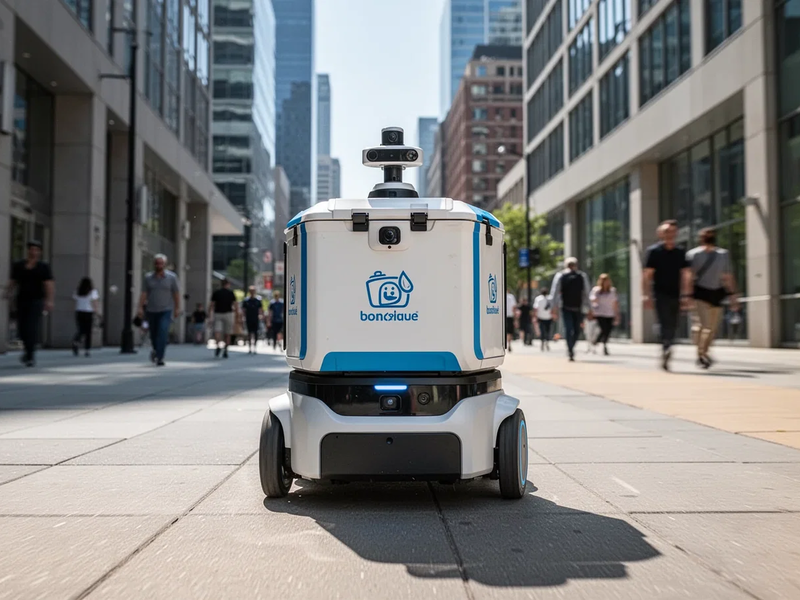 Roboter erobern die letzte Meile: Essenslieferungen werden autonom - Foto: über boerse-global.de