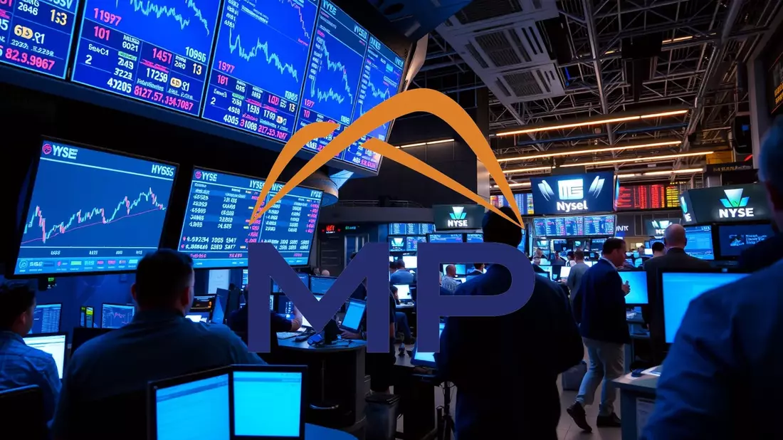 MP Materials: Ventas de directivos sacuden la confianza en la acción Illustration mit AI erstellt übermittelt durch boerse-global.de