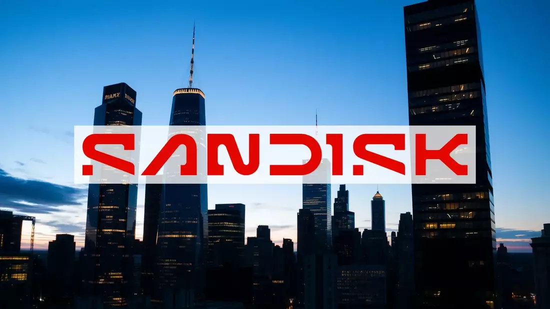 SanDisk Shares Face Pressure Amid Google's AI Breakthrough Illustration mit AI erstellt übermittelt durch boerse-global.de