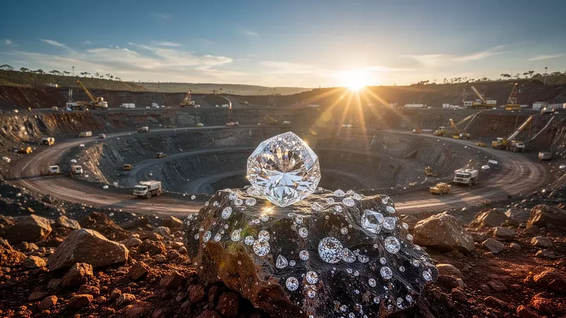 Rio Tinto Aktie: Ende der Diamanten-Ära - Bild: über boerse-global.de