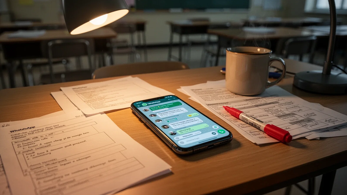 WhatsApp-Lehrer: Helden im digitalen Minenfeld - Foto: über boerse-global.de