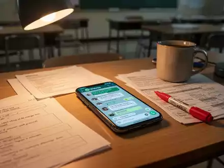 WhatsApp-Lehrer: Helden im digitalen Minenfeld - Foto: über boerse-global.de