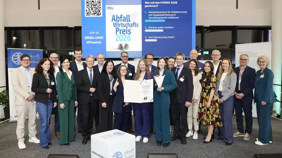 Hauptpreisträgerinnen Phönix 2026 - Bild: ÖWAV/APA-Fotoservice/Hörmandinger über pressetext.de