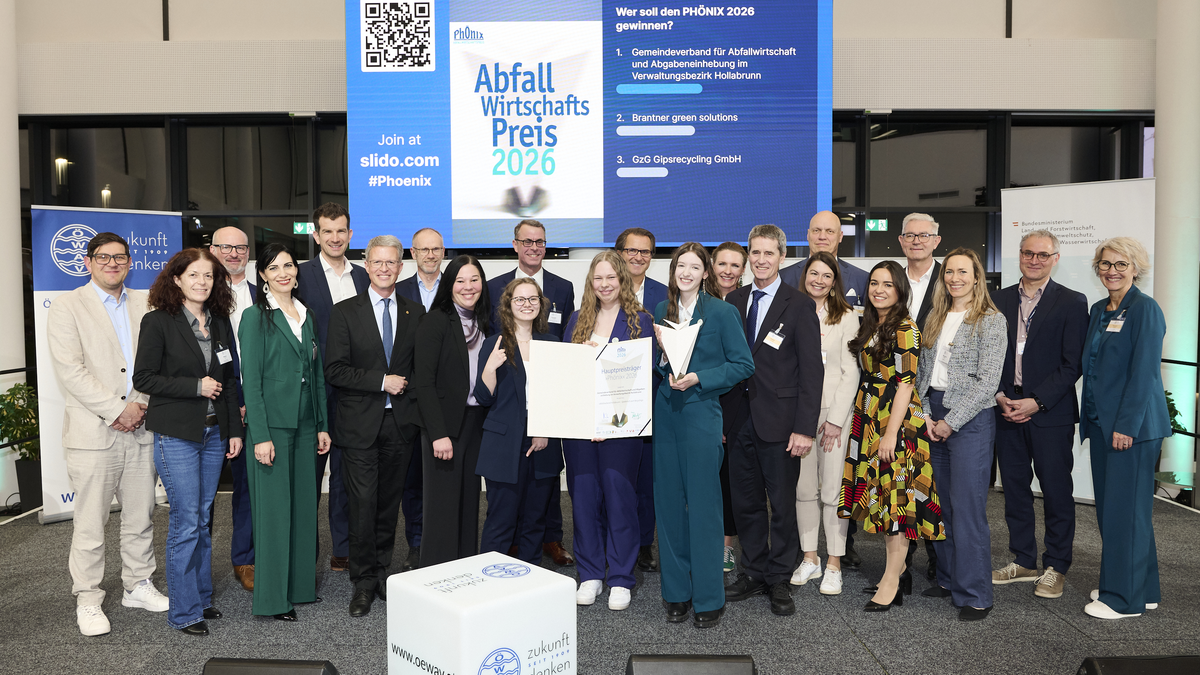 Hauptpreisträgerinnen Phönix 2026 - Foto: ÖWAV/APA-Fotoservice/Hörmandinger über pressetext.de