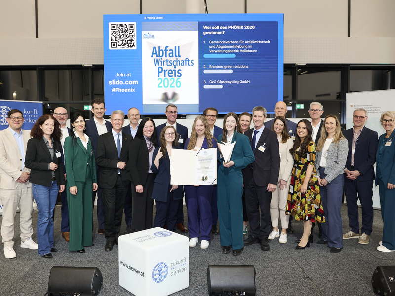 Hauptpreisträgerinnen Phönix 2026 - Foto: ÖWAV/APA-Fotoservice/Hörmandinger über pressetext.de