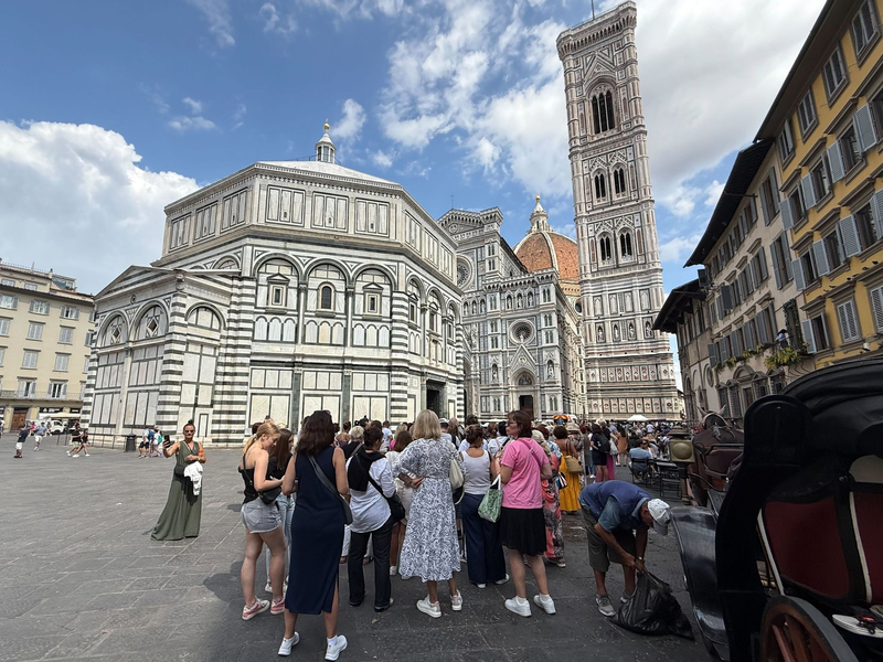 Auch in Florenz war das Beben zu spüren. (Archivbild) - Foto: Christoph Sator/dpa