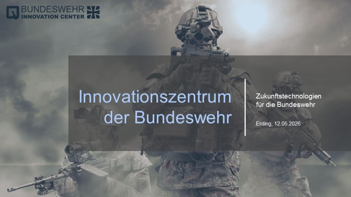 Technologieshow beim Innovationszentrum der Bundeswehr in Erding - Foto: presseportal.de