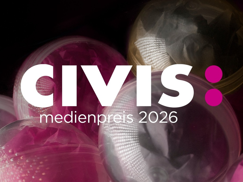 CIVIS Medienpreis 2026 | 28 Produktionen nominiert, 5 Podcasts im Publikumsvoting - Foto: presseportal.de