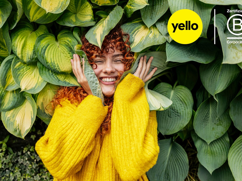 Yello erhält B Corp Zertifizierung für Nachhaltigkeit - Foto: presseportal.de