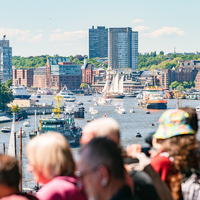 Spektakuläre Schiffsvielfalt beim 837. Hafengeburtstag Hamburg - Foto: presseportal.de