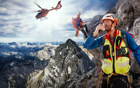 Er ist in den Gletscher gefallen ... Start der 2. Staffel der ARD-Dokuserie In höchster Not morgen in der ARD Mediathek - Foto: presseportal.de