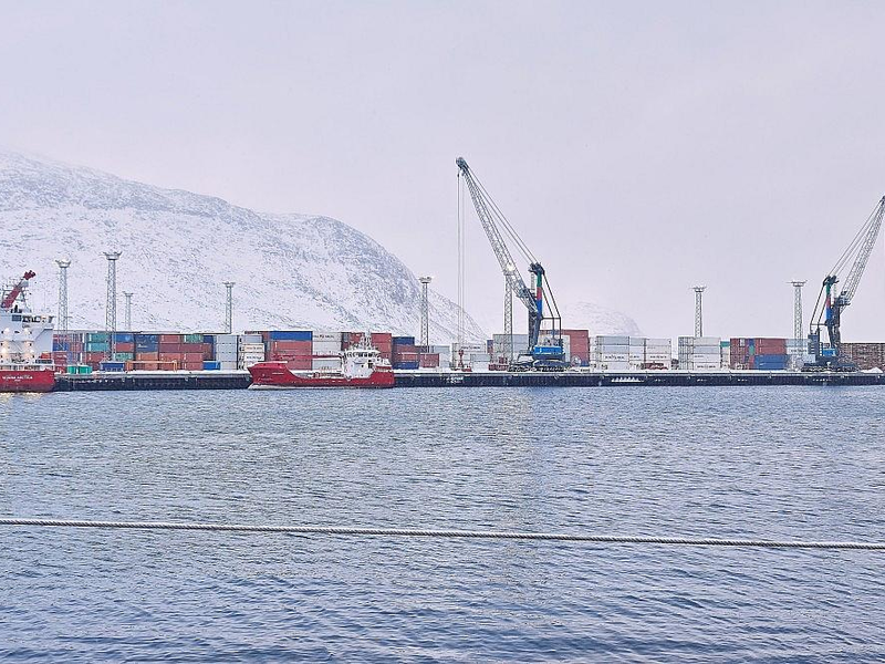 Container im Hafen von Nuuk auf Grönland (Archiv) - Foto: via dts Nachrichtenagentur