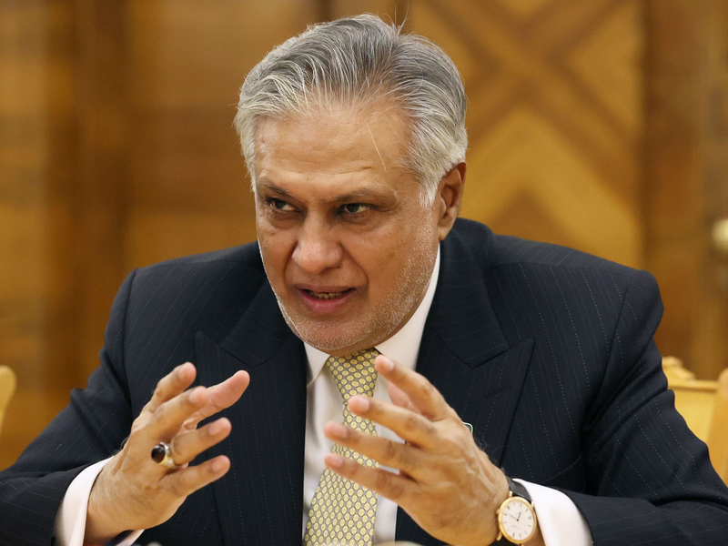 Pakistans Außenminister Ishaq Dar bestätigt Vermittlung seines Landes zwischen den USA und dem Iran. (Archivbild) - Foto: Shamil Zhumatov/Pool Reuters/dpa