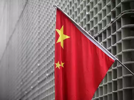 Chinesische Flagge (Archiv) - Foto: via dts Nachrichtenagentur