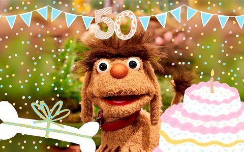 Happy Birthday, Moppi! Der wuschelige Hund aus Unser Sandmännchen wird 50 - Foto: presseportal.de