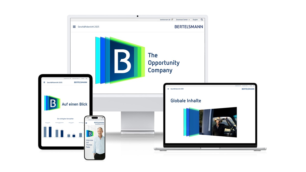 Bertelsmann zeigt sich im Geschäftsbericht 2025 als 