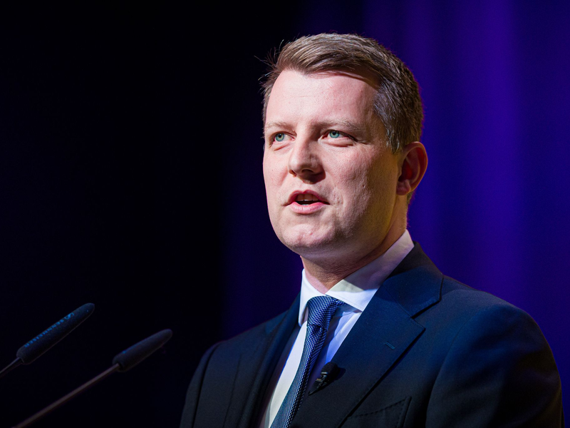 NRW-FDP-Chef Henning Höne will die Führung der Bundespartei übernehmen. (Archivbild) - Foto: Moritz Frankenberg/dpa