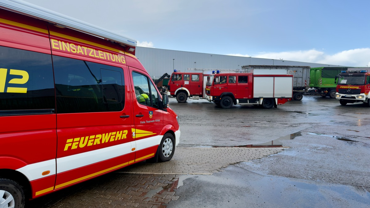 FW Hünxe: Vogel löst Brandmeldeanlage aus - Foto: presseportal.de