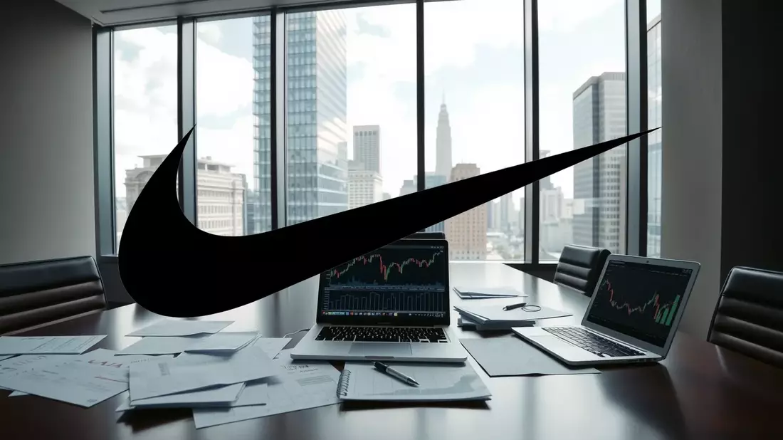 Nike: El Plan de Recuperación Enfrenta su Prueba Definitiva Illustration mit AI erstellt übermittelt durch boerse-global.de