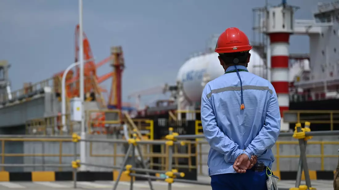Zhanjiang ist der zweite Verbundstandort von BASF in China.  - Bild: Johannes Neudecker/dpa