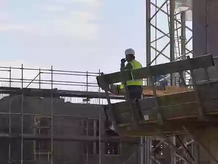 Bauarbeiter auf einer Baustelle (Archiv) - Foto: via dts Nachrichtenagentur