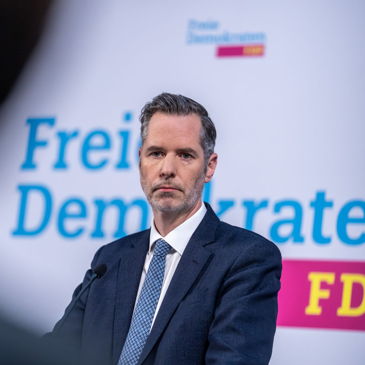 Der FDP-Bundesvorsitzende Christian Dürr will Parteichef bleiben. (Archivbild) - Foto: Michael Kappeler/dpa