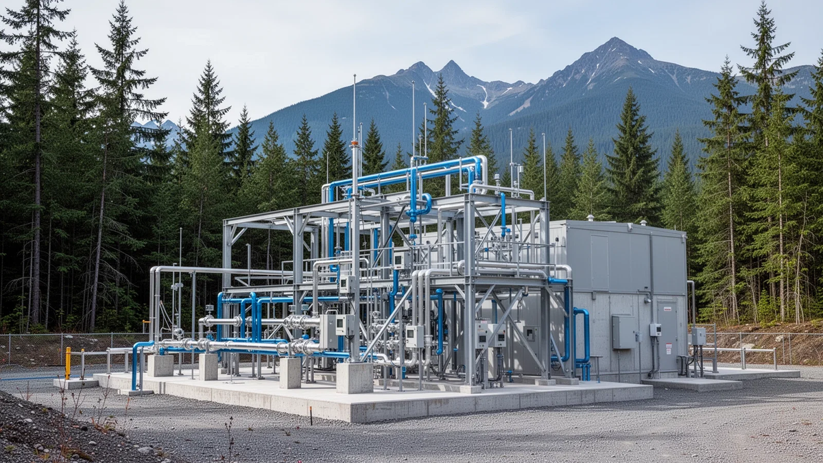 Critical Infrastructure Aktie: Testanlage in British Columbia - Foto: über boerse-global.de