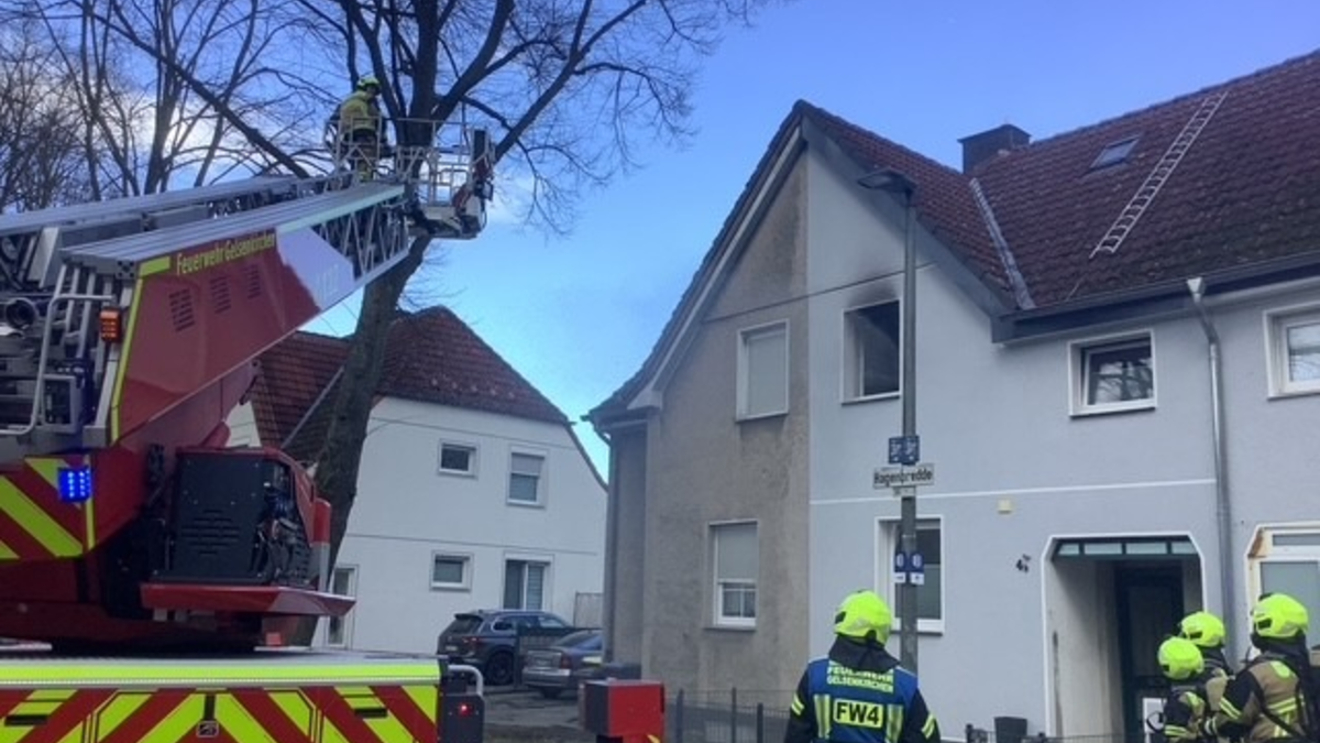FW-GE: Brand in Einfamilienhaus - Akku entzündet sich - Foto: presseportal.de