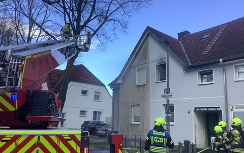 FW-GE: Brand in Einfamilienhaus - Akku entzündet sich - Foto: presseportal.de