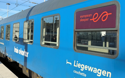 Der neue Nachtzug wird von dem niederländisch-belgischen Unternehmen European Sleeper eingesetzt. - Foto: Michael Evers/dpa Der neue Nachtzug wird von dem niederländisch-belgischen Unternehmen European Sleeper eingesetzt. - Foto: Michael Evers/dpa